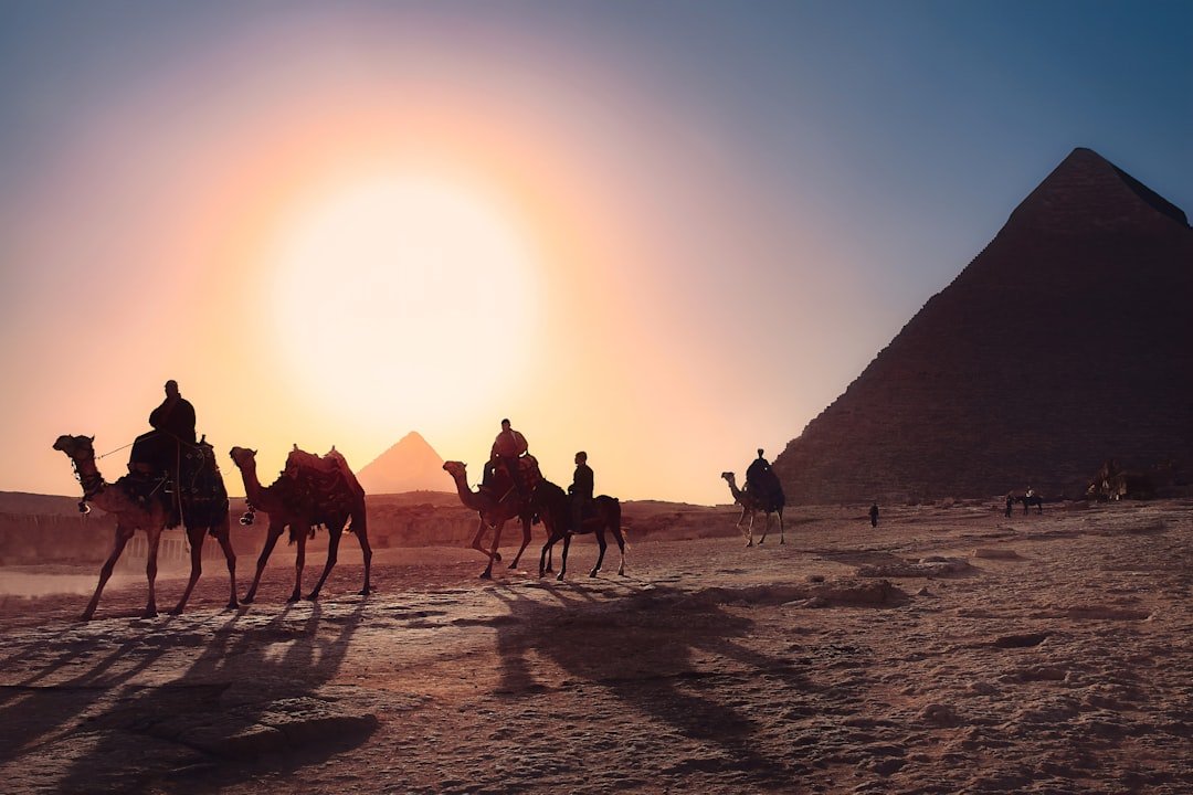 Pirámides de Giza en Egipto